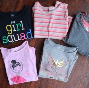 Girls 6/7 Shirt Bundle.